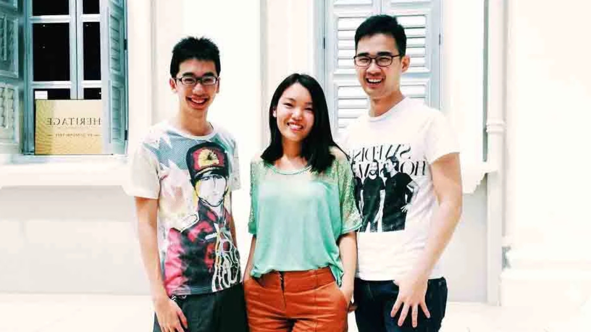 Scott, Eve & Ray — the early days
