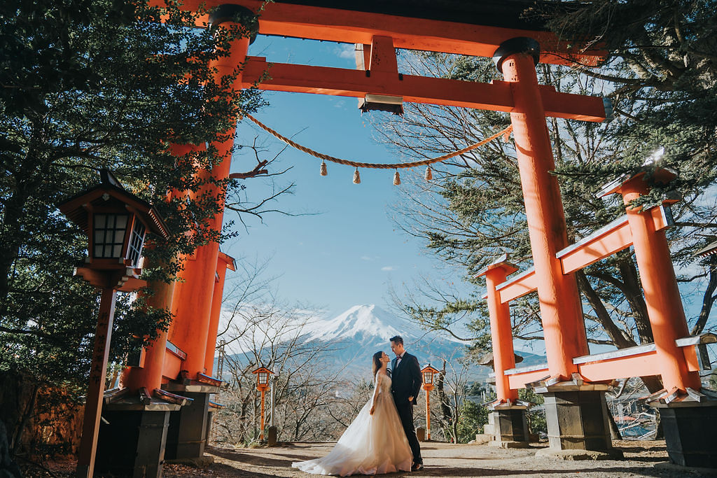 Tokyo pre-wedding destination