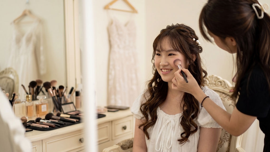 Hair and makeup