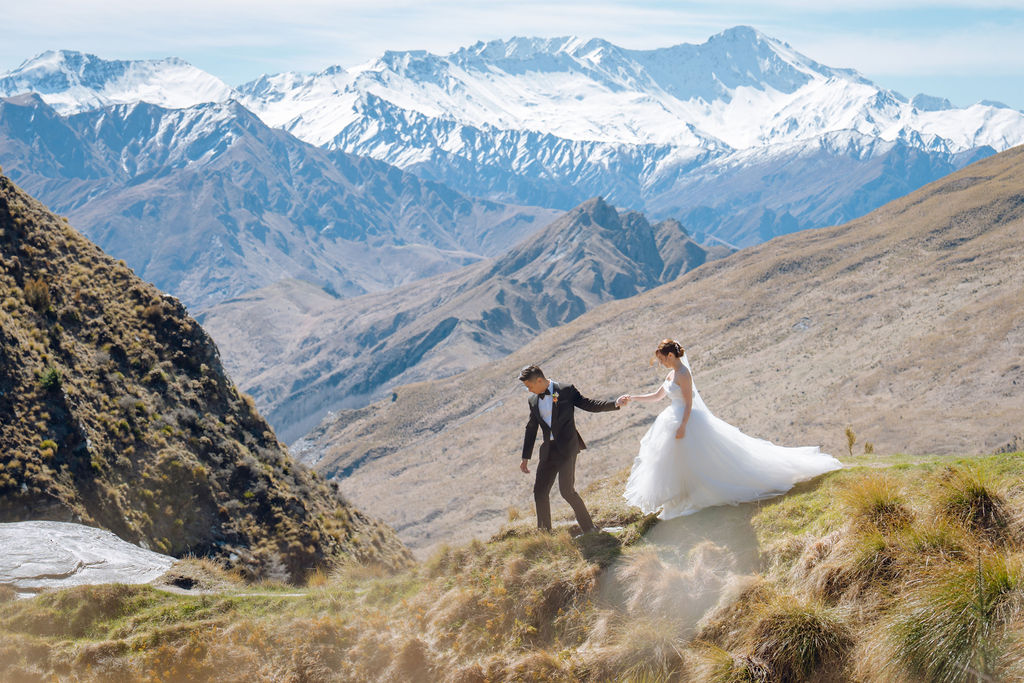 Bryan and Lindsay elopement New Zealand