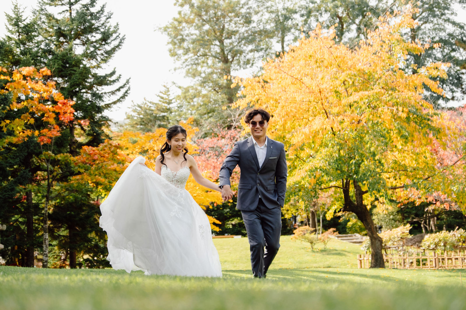 Hokkaido autumn pre-wedding