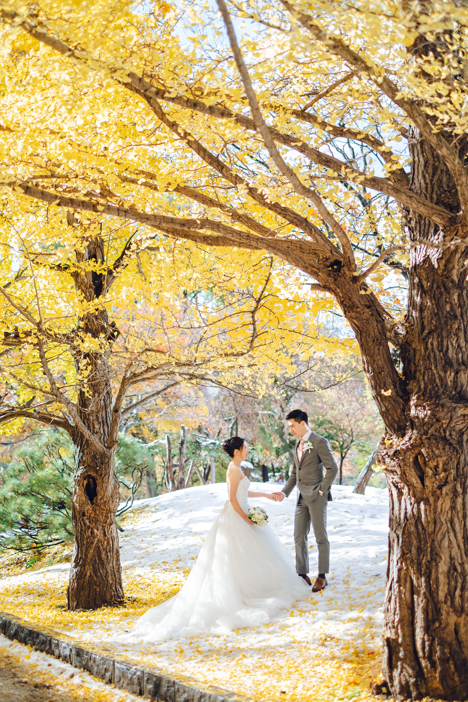 Hokkaido autumn pre-wedding