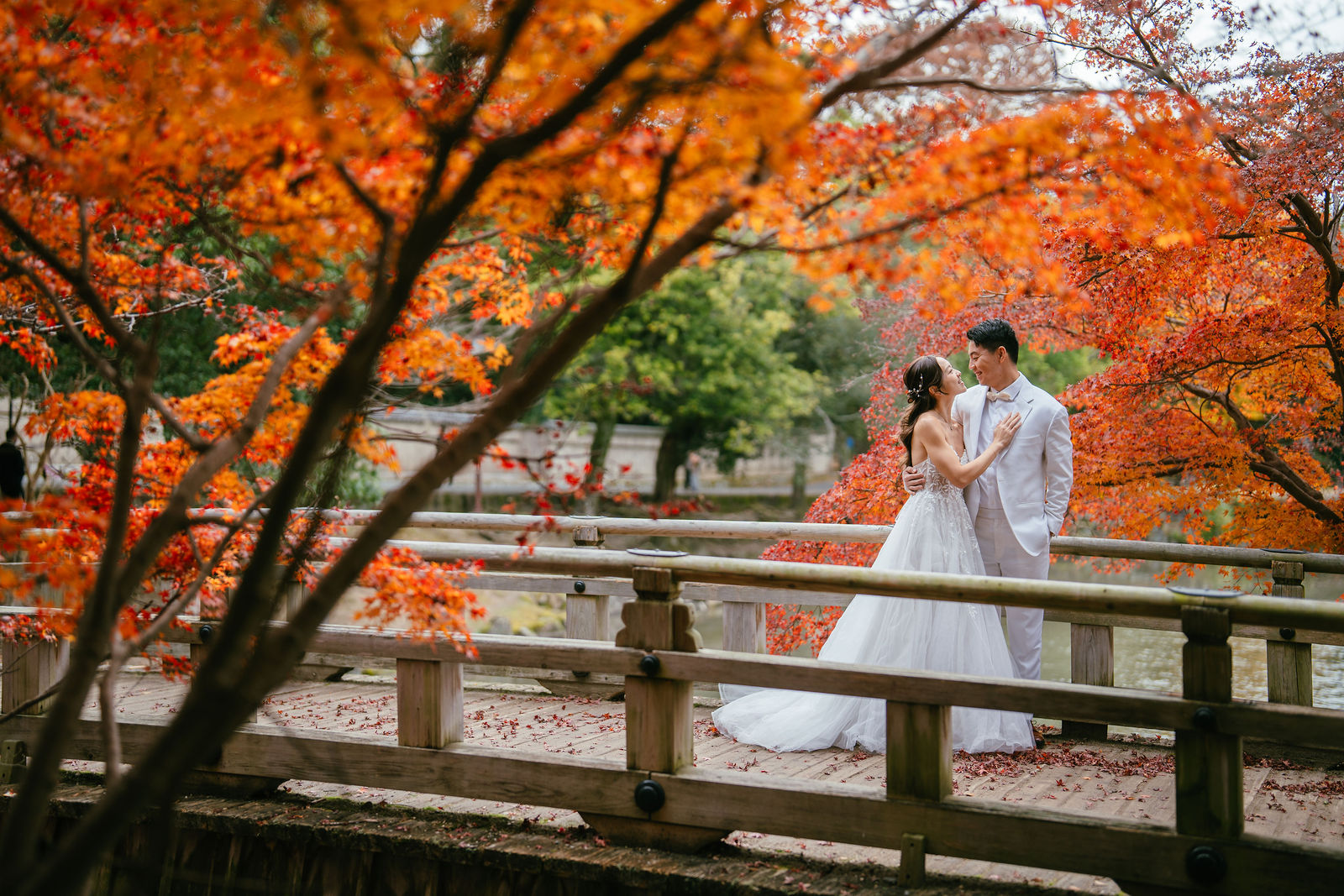 Kyoto autumn pre-wedding