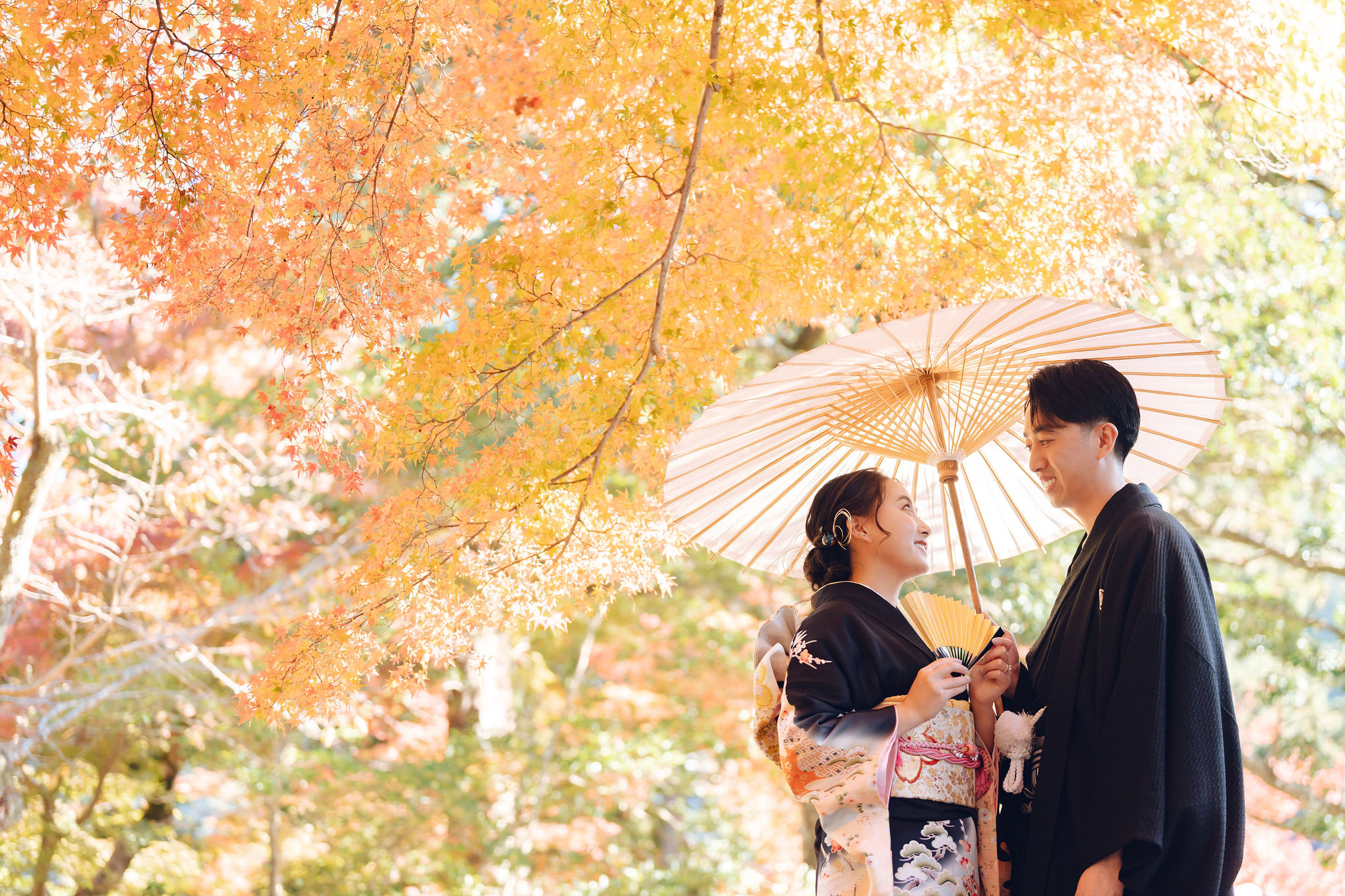 Kyoto autumn pre-wedding