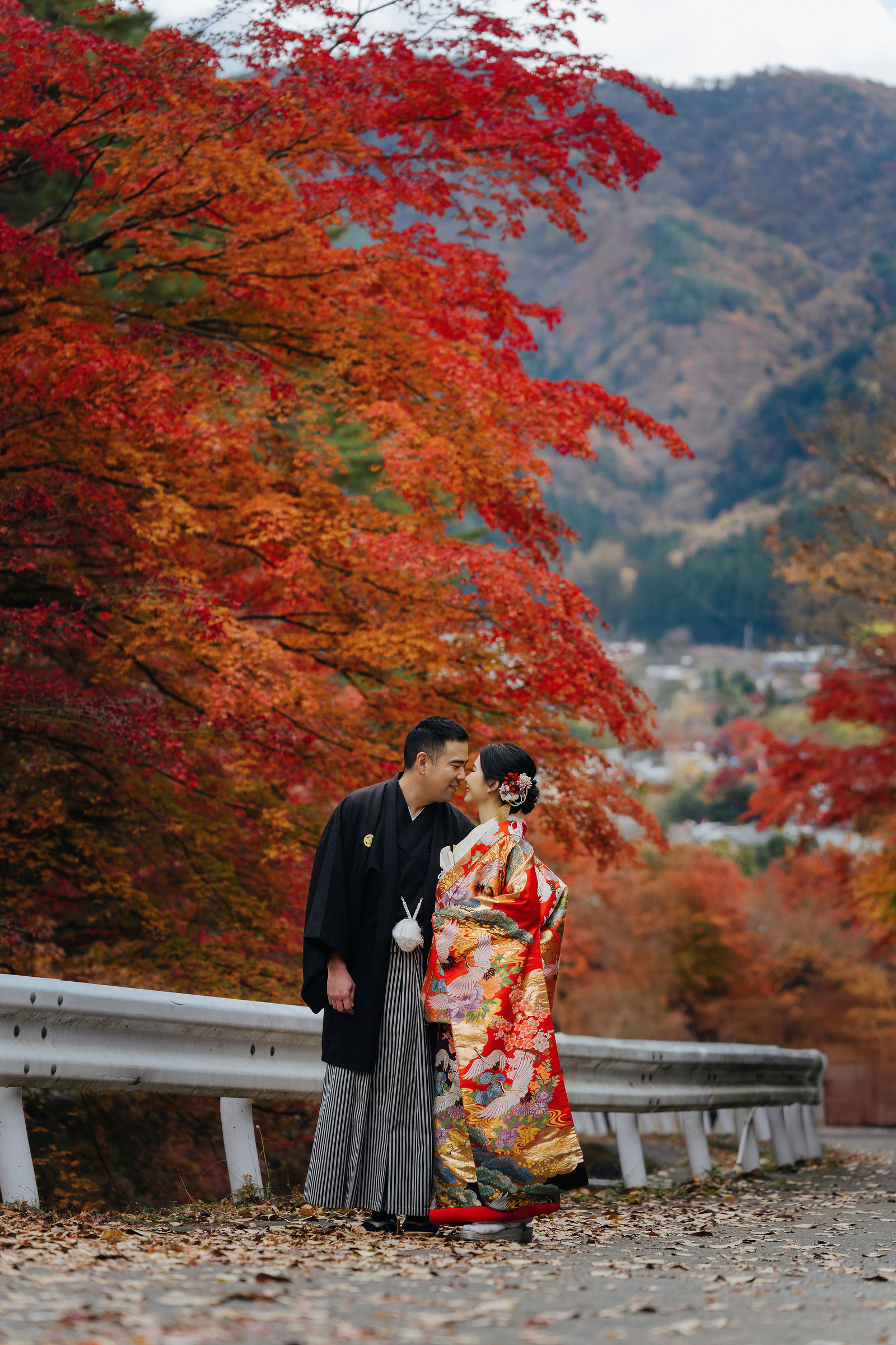Tokyo autumn pre-wedding
