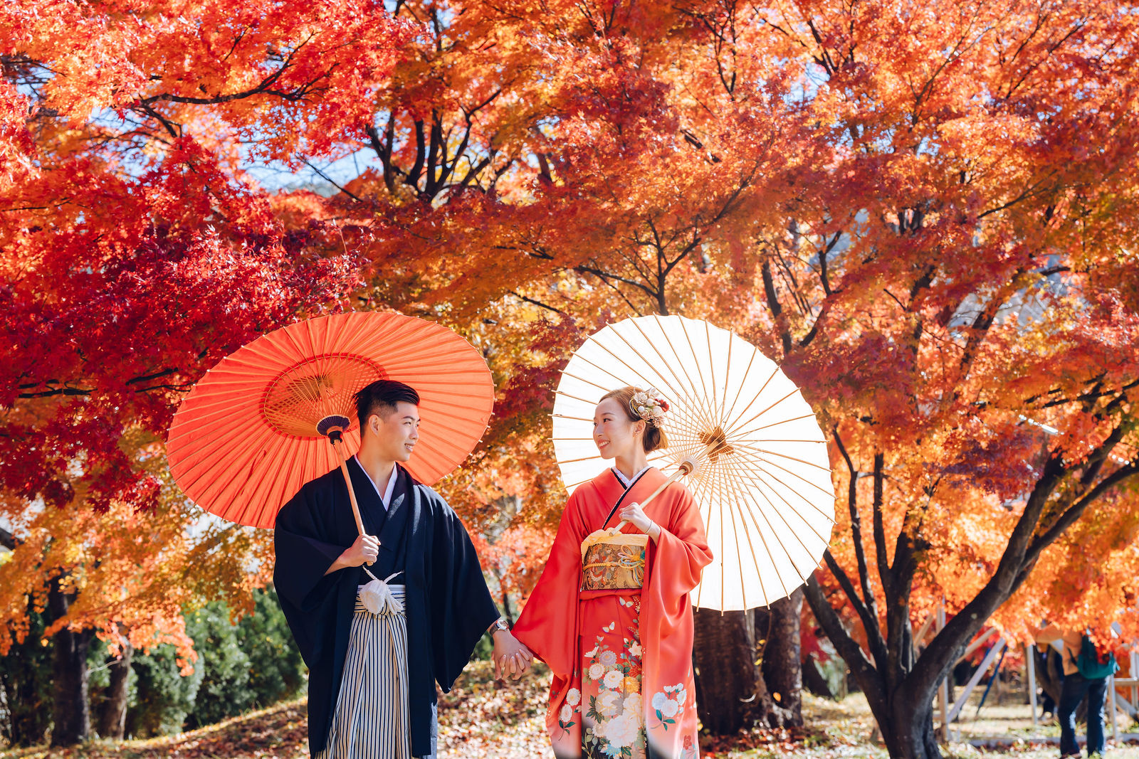 Tokyo autumn pre-wedding