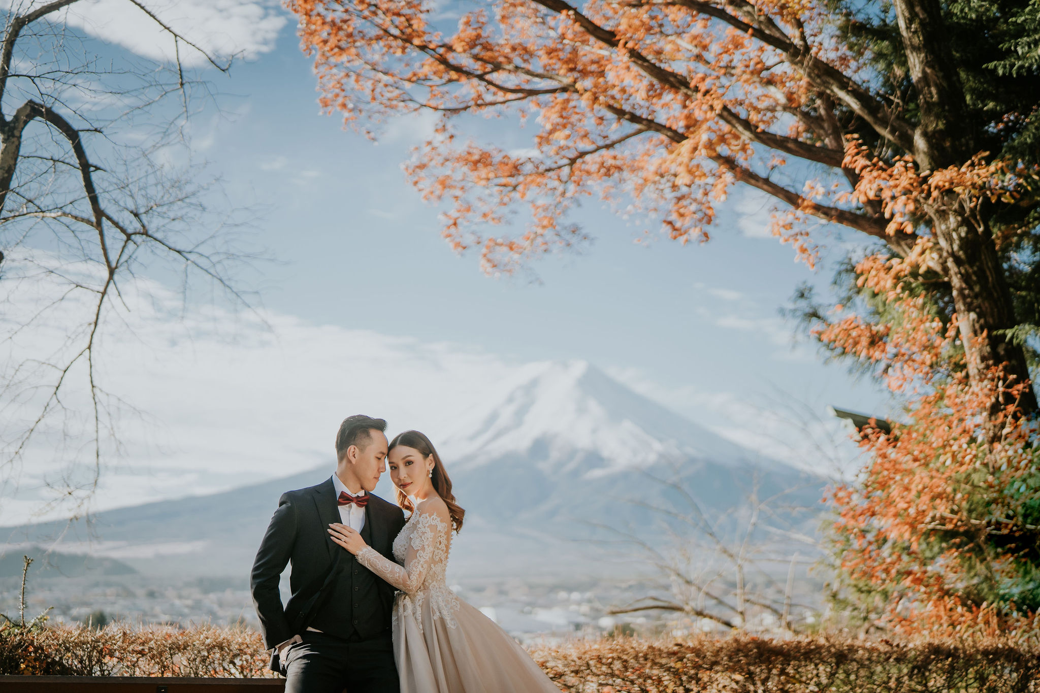 Tokyo autumn pre-wedding