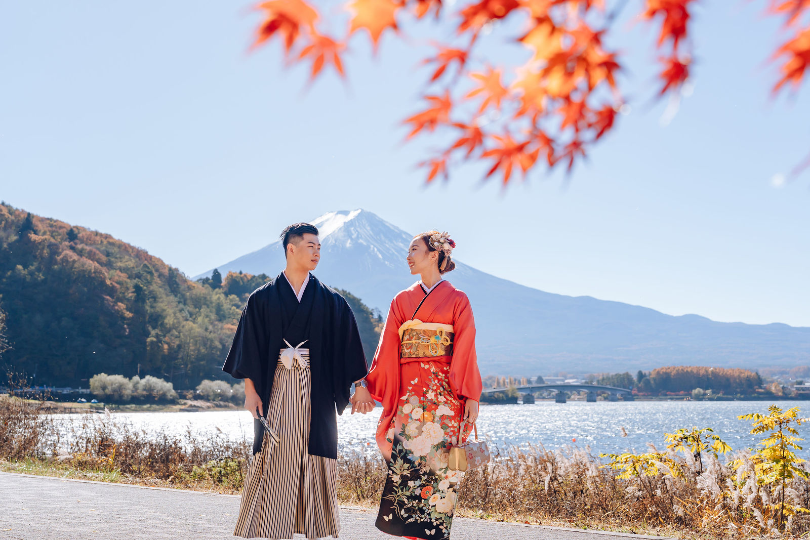 Tokyo autumn pre-wedding