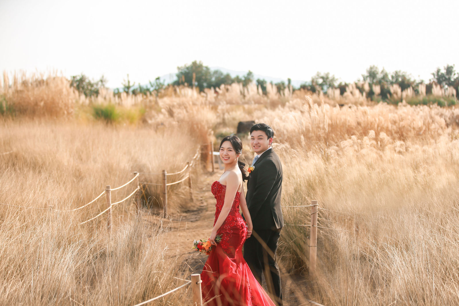 Jeju autumn pre-wedding