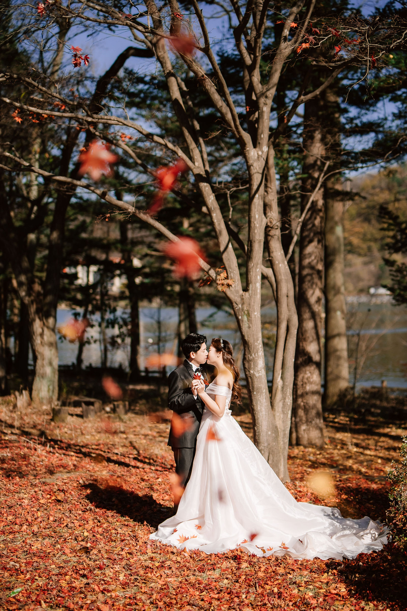 Nami Island autumn pre-wedding
