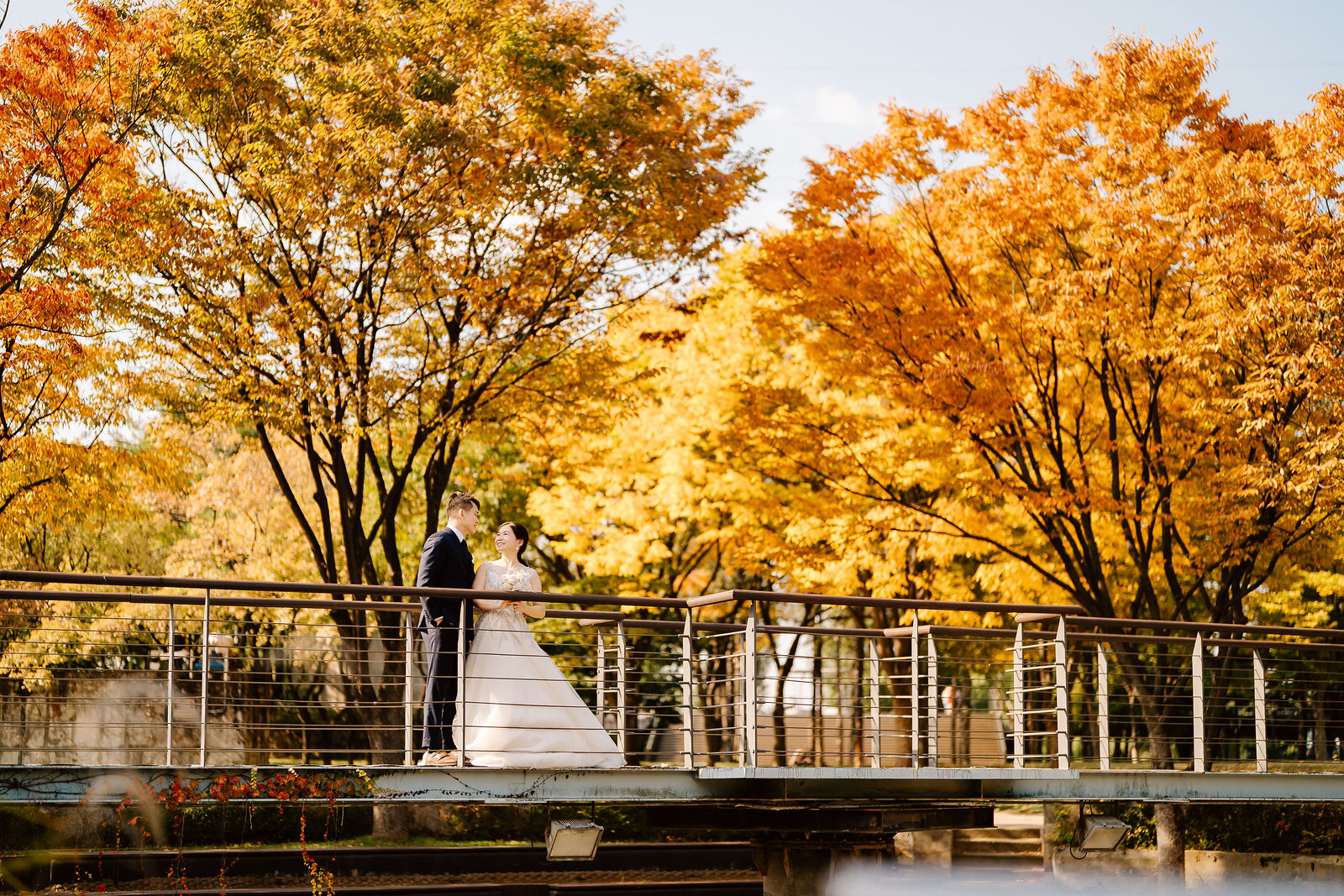 Seoul autumn pre-wedding