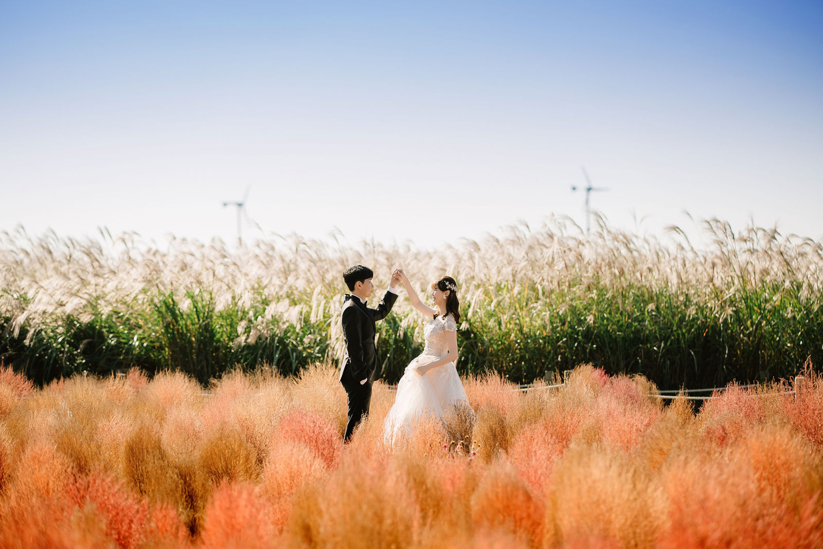 Seoul autumn pre-wedding