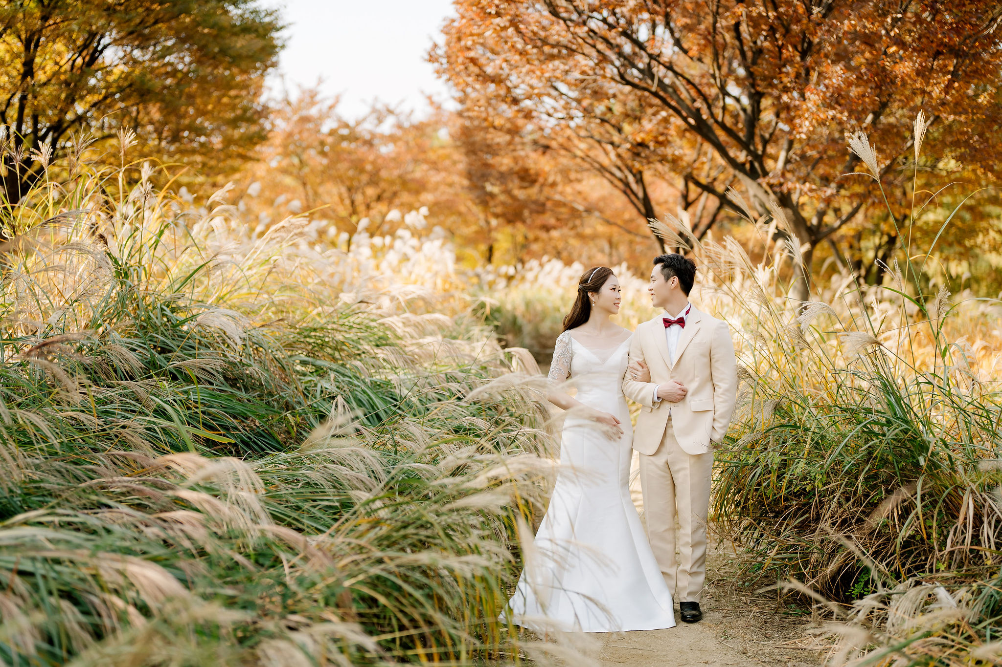 Seoul autumn pre-wedding